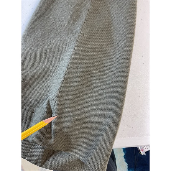 Vtg Polo Ralph Lauren Wool Suit Pants Dress Green Mens Size 34x30 (40R pant) - Picture 12 of 16